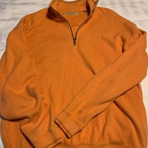 Tommy Bahama 1/4 zip cotton pullover